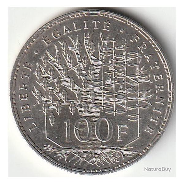 Pi�ce de Monnaie FRANCE Argent 100 francs Panth�on 1982