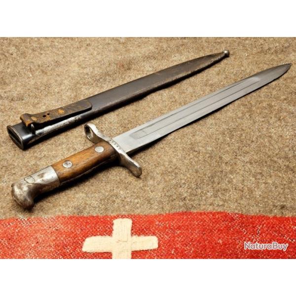 Suisse Schmidt Rubin Ba�onnettes M1889 pour fusil G96/11 G11 G89 24C