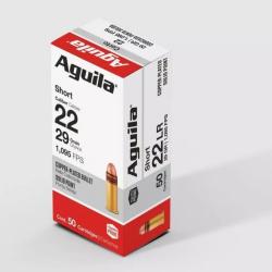 CARTOUCHE AGUILA SHORT CALIBRE 22LR HV SP 29GR X50