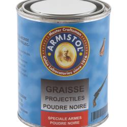 ARMISTOL - GRAISSE PROJECTILES POUDRE NOIRE 250 ml