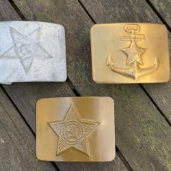 Boucles ceinturon Arm&eacute;es russe