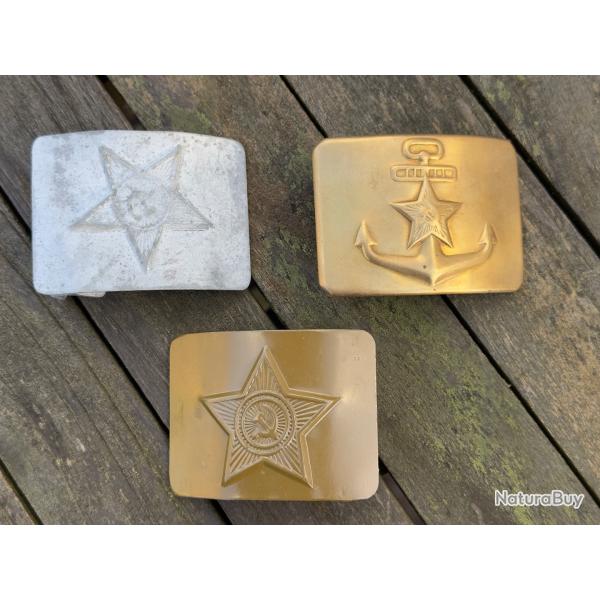 Boucles ceinturon Arm�es russe