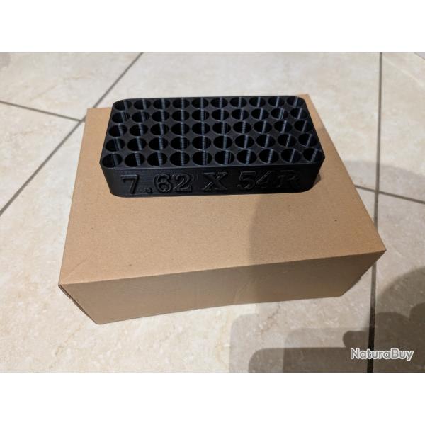 Plateau de rechargement 7.62x54R x50