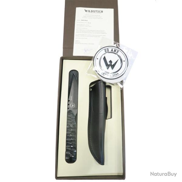 Baby Wild Micarta Noir Toxi Edition 20 Ans - Wildsteer