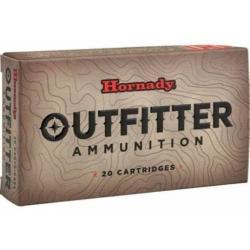 40 BALLES HORNADY   OUTFITTER   CAL 338WM 225GR CX POINTE POLYMERE SANS PLOMB
