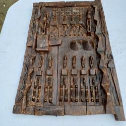 Porte Africaine Bois Senoufo de Cote d'Ivoire
