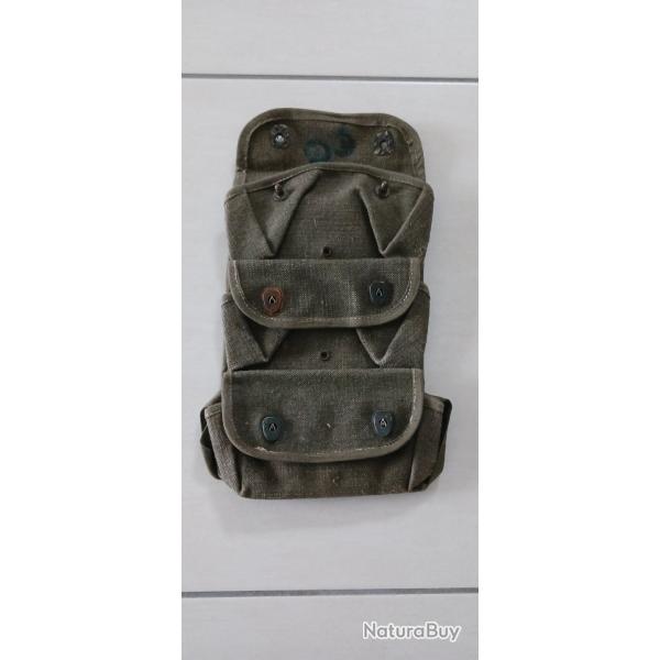 Porte grenades franais / toile  annes 50 - 60.