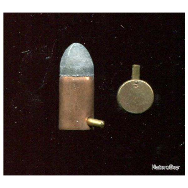 9 mm � broche -  balle plomb - marquage : 9