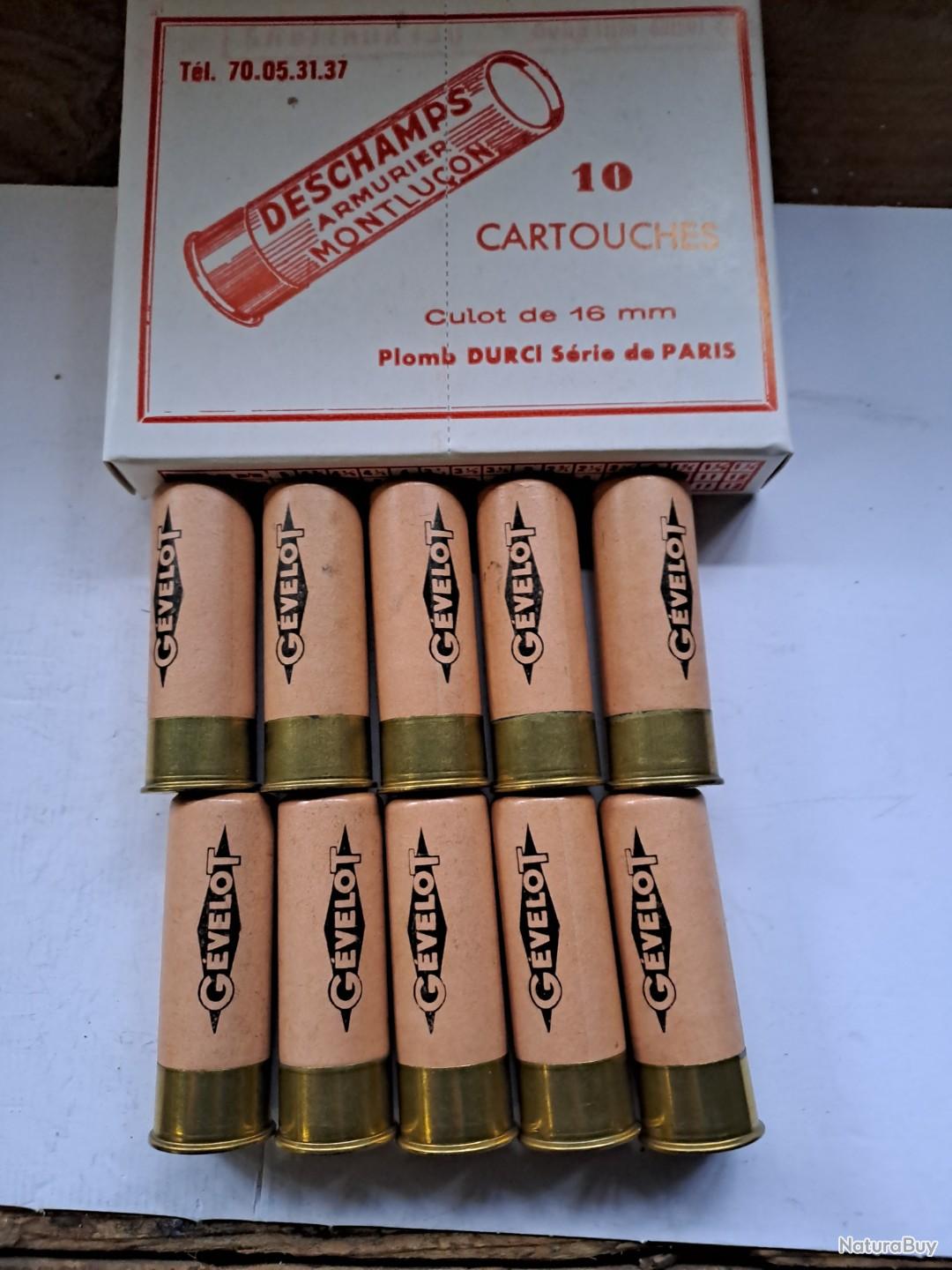 Ancienne boîte d'amorçages Gévelot pour cartouches de fusil de