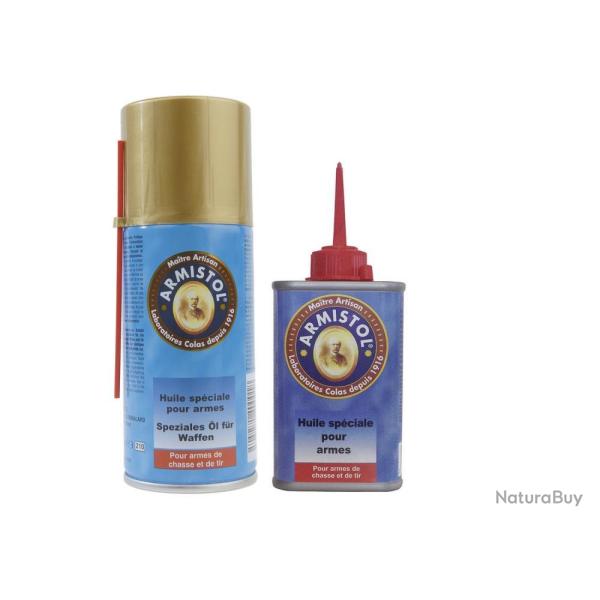 KIT LUBRIFIANT POUR ARME - ARMISTOL