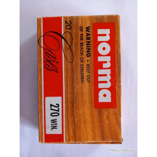 Balle norma 270w 8,4 gr blind�es