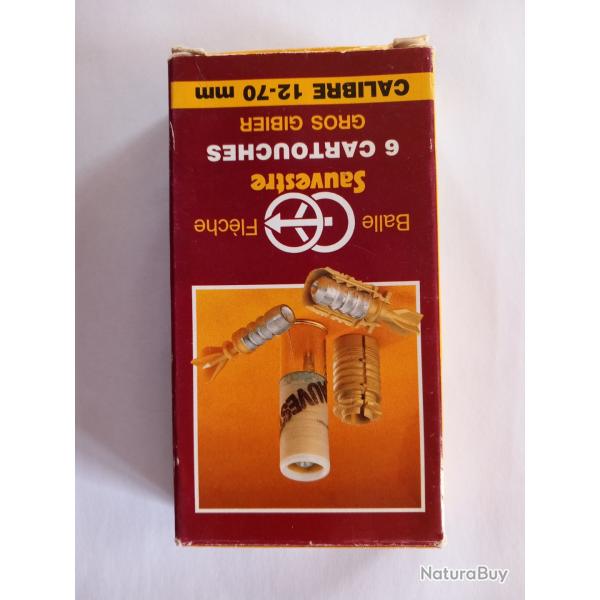 Balle sauvestre cal 12