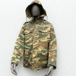 Veste M65 armée Grecque + doublure + capuche
