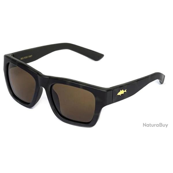 Lunettes Polarisantes Big Fish 1983 Recycling Sea Bass 2 Brown