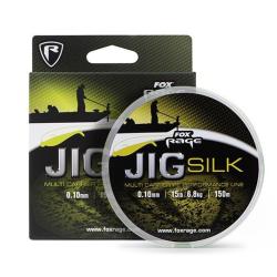 Tresse Fox Rage Jig Silk 150m 150m 0,13mm 9,07kg Vert Fluo