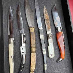 Lots couteaux anciens