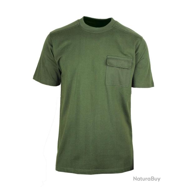 Tee shirt avec empicements et poche 623600U001