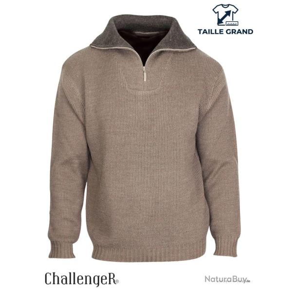 Pull col camionneur 30% laine PRIMO3 2XL