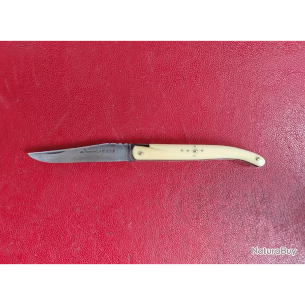 Ancien LAGUIOLE ARBALETE G DAVID Plein manche guilloch
