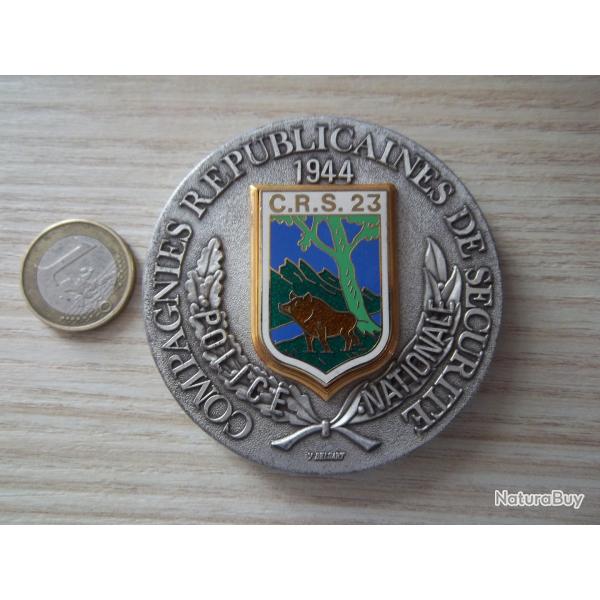 ancienne plaque  obsol�te !! collection CRS 23 PN Charleville-M�zi�res