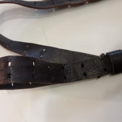 Bretelle de fusil  cuir  type 1907