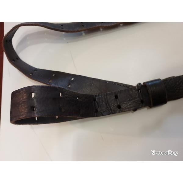 Bretelle de fusil  cuir  type 1907