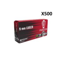 FIOCCHI cal.9x19 FMJ 124gr x500