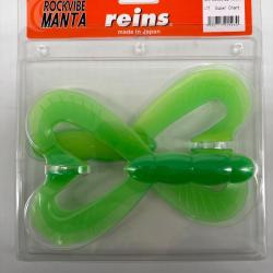 Leurres souples Reins Rockvibe manta 6,5" Super Chart