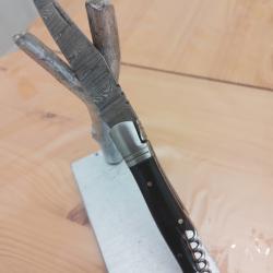 Couteau laguiole damas français AVEYRON AUBRAC