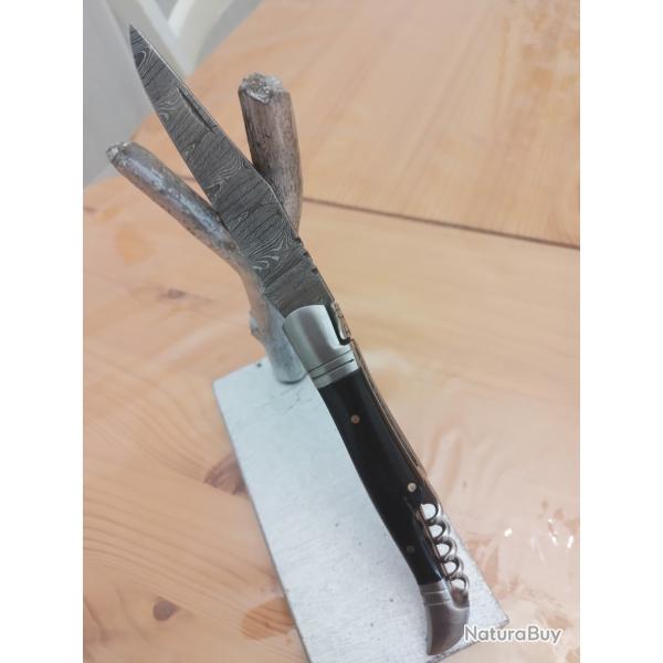Couteau laguiole damas franais AVEYRON AUBRAC