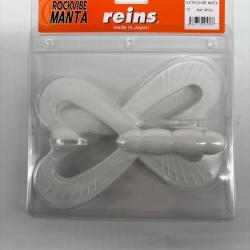 Leurres souples Reins Rockvibe manta 6,5" Mat white