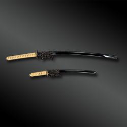 Daisho Katana sign&eacute; Bizen no Kuni Osafune ju Sukesada saku et Wakizashi&nbsp;sign&eacute; Kuniyasu