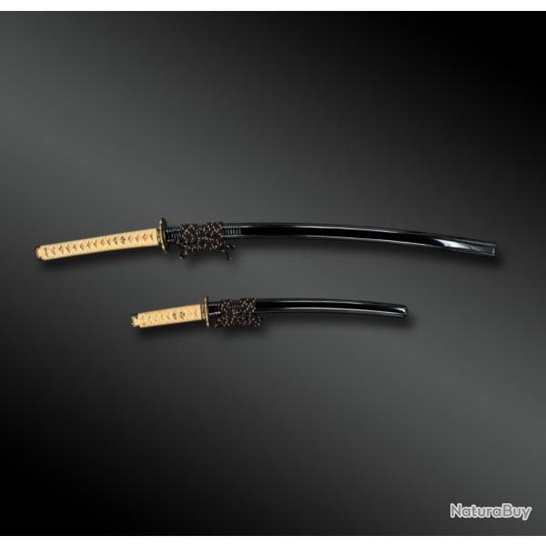 Daisho Katana sign� Bizen no Kuni Osafune ju Sukesada saku et Wakizashi�sign� Kuniyasu