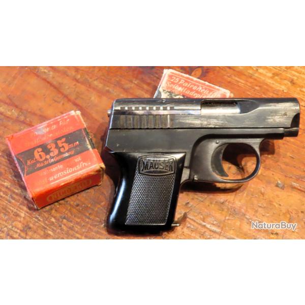 Pistolet MAUSER WTP 1 Cal. 6,35 mm