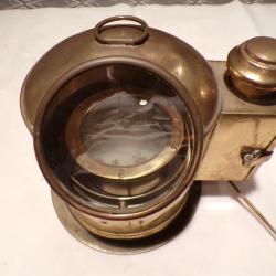 HABITACLE DE BOUSOLE DE MARINE AVEC SON COMPAS