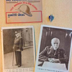 Lot Mar&eacute;chal P&eacute;tain WW2