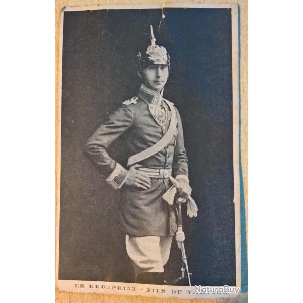 Carte postale Kronprinz WW1
