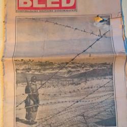 Rare journal militaire BLED guerre d'Alg&eacute;rie