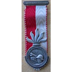 M&eacute;daille de distinction artillerie Suisse
