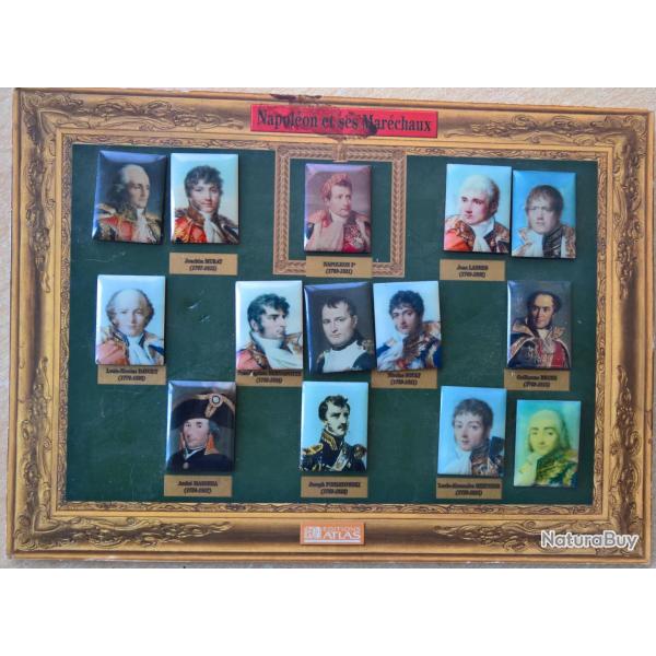 Planche pin's de collection Napol�on