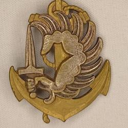 Insigne b&eacute;ret model 1958 Parachutiste Coloniaux guerre Alg&eacute;rie