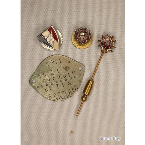 Croix de feu insigne Vichy 1941 WW2