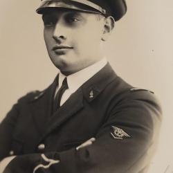 Sous Officier m&eacute;canicien d'aviation 4&egrave;me Escadrille ann&eacute;es 30/40