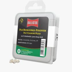 Tampons de nettoyage en feutre Ballistol Classic cal 22