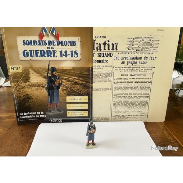 Soldat de plomb 14-18 N�34