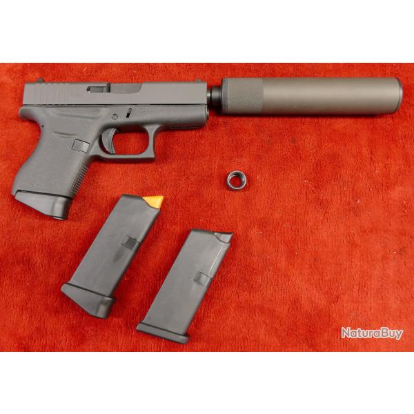 GLOCK 43 FILETER +SIL B&T