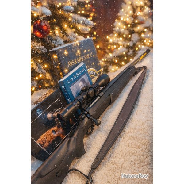 Browning A-Bolt III 308 win canon 51 cm / optique Fuzyon 1.5-6x42 lumineuse+ bretelle / filet/neuve