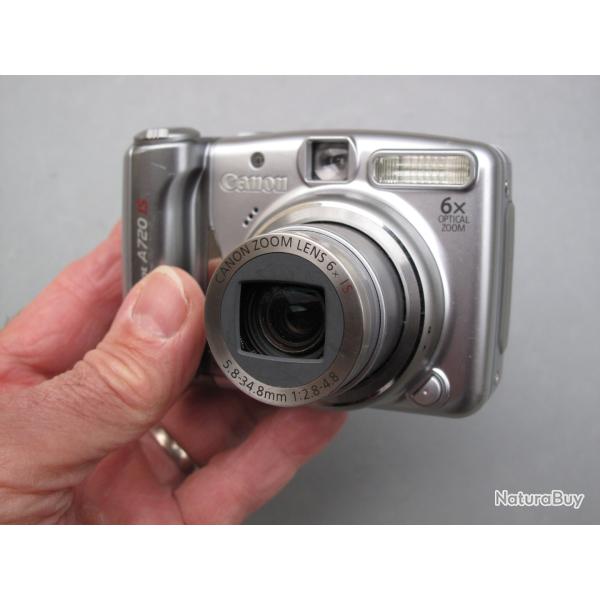 Appareil photo num�rique compact Canon PowerShot A720 IS
