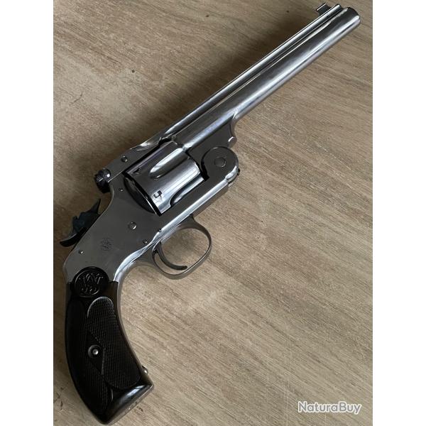 Trs beau revolver Smith & Wesson new mod.3 cal. 38/44 S&W Target