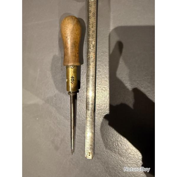 TOURNEVIS ANGLAIS A CLIQUET AVEC BROAD ARROW